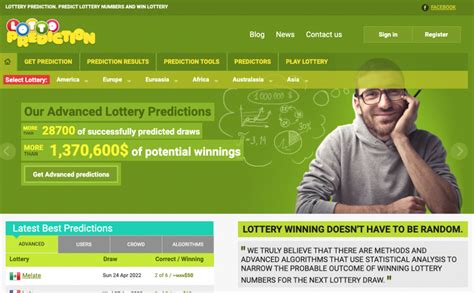 Register at LottoPrediction.com and get your lottery predictions..